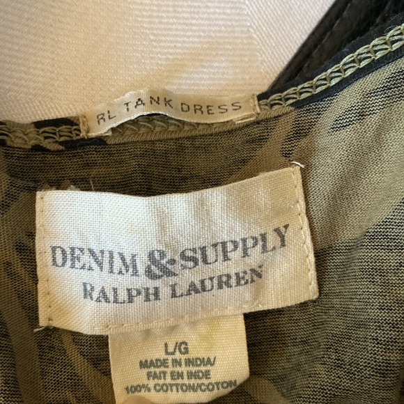 Denim & Supply RL tank dress Hawaiian print - Picture 5 of 6